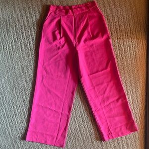 Shein Hot Pink Trousers